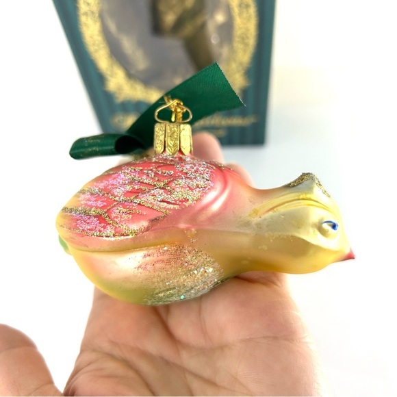 Waterford Glass Partridge 12 Days Christmas Ornament 1st Edition - Picture 6 of 14